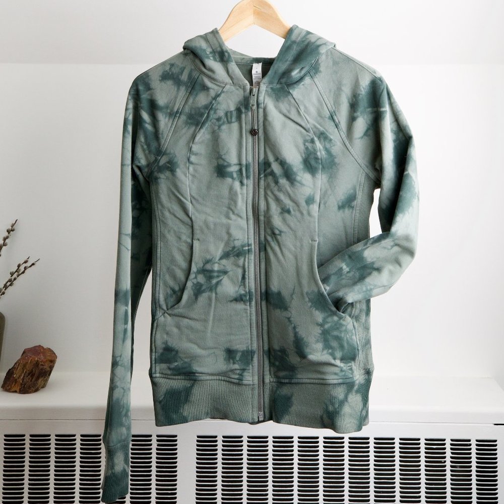 Lululemon Scuba Hoodie *Light Cotton Shibori - EUC